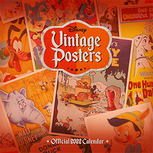 Calendario 2022 Disney Posters de Películas Clásicas