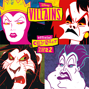 Calendario 2022 Disney Villains