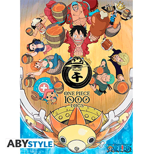 Póster 52 x 38 One Piece: 1000 Logs Cheers