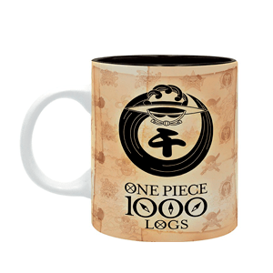 Taza 320 ml One Piece: 1000 Logs Cheers