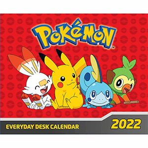 Calendario De Sobremesa 2022: Pokémon
