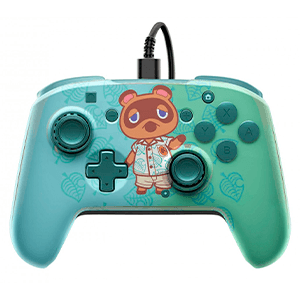 Controller con Cable PDP Faceoff Animal Crossing -Licencia oficial- para Nintendo Switch en GAME.es