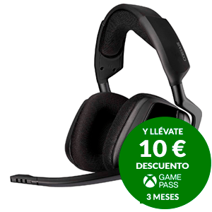 Corsair VOID ELITE SURROUND Negro- PC-PS4-PS5-XBOX-SWITCH-MOVIL - Auriculares Gaming