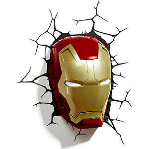 Lámpara 3D de Pared Marvel: Iron Man para Merchandising en GAME.es