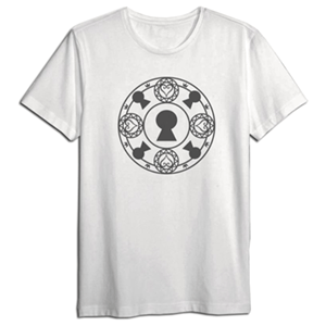Camiseta Kingdom Hearts Blanca Cerrojos Talla M - Reacondicionado para Merchandising en GAME.es