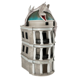 Figura Hucha Harry Potter Gringotts Deluxe con Dragón de 23 cm