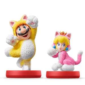 Pack amiibo Mario Felino y Peach Felina Pack amiibo Mario Felino y Peach Felina