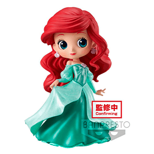 Figura Qposket Disney: Ariel Princess Dress Glitter Line