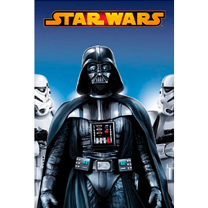 Manta Polar Star Wars: Darth Vader con Stormtroopers