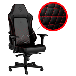 noblechairs HERO Negro-Rojo - Silla Gaming