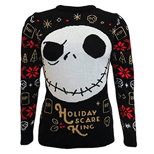 Jersey Pesadilla Antes de Navidad: Rey del Miedo Navideño Talla XL
