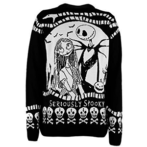 Jersey Pesadilla Antes de Navidad: Seriamente Espeluznante Talla M