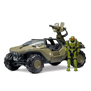 Vehículo Halo: Warthog and Master Chief
