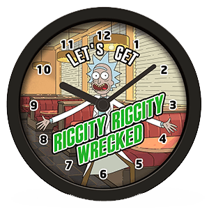 Reloj Despertador Rick And Morty Wrecked