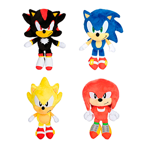 Surtido SonicPeluches 23 cm wave 5 x8