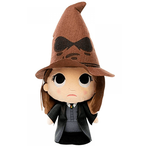 Peluche Harry Potter Hermione with sorting hat 15cm
