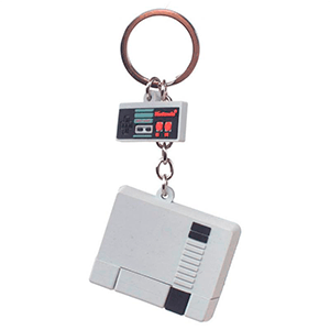 Llavero de Goma Nintendo NES 3D Llavero de Goma Nintendo NES 3D