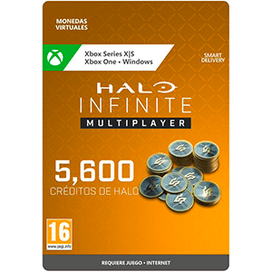 Halo Infinite: 5000 Halo Credits +600 Bonus Xbox Series X|S and Xbox One and Win 10 para Xbox One, Xbox Series S, Xbox Series X en GAME.es