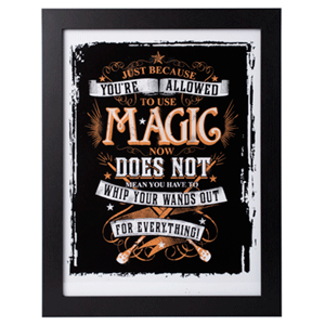 Print Enmarcado Harry Potter: Magic
