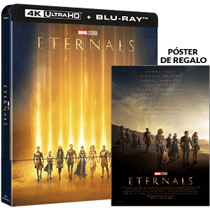 Eternals 4K + BD Edición Steelbook