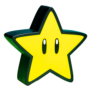 Lámpara Nintendo Super Mario Superstar con Sonido para Merchandising en GAME.es