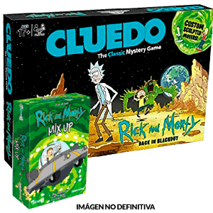 Bundle Juegos de Mesa: Cluedo Rick y Morty + Mix Up
