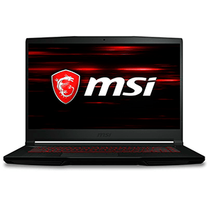 MSI GF63 THIN 10UC-602XES - i7 10750H - RTX 3050 - 16GB - 512GB SSD - 15.6" FHD 144Hz IPS - FreeDos - Ordenador Portátil Gaming