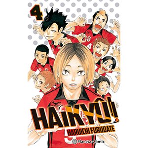 Haikyû Nº 04 tapa blanda libro de haruichi furudate