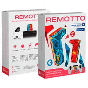 Batería Remotto para mando PS4 AG Limited Ed.