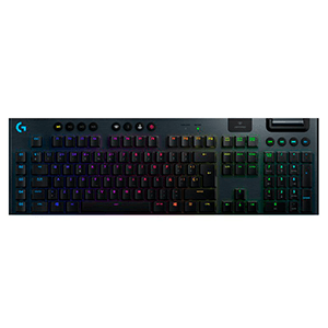 Logitech G915 LIGHTSPEED Wireless-Bluetooth Switch GL Táctil RGB - Teclado Gaming