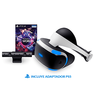damnificados Prescripción viva Playstation VR + Cámara 2.0 + Voucher VR Worlds MK5. Playstation 4: GAME.es