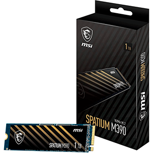 MSI Spatium M390 1TB SSD M2 PCIe4 - Disco Duro