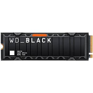 WD_Black SN850 M.2 1TB SSD PCI Express 4.0 NVMe - Con disipador - Compatible con PS5 - Disco Duro Interno - Reacondicionado para PC Hardware en GAME.es