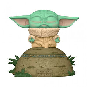 Figura POP Deluxe Star Wars The Mandalorian: Grogu Usando la Fuerza
