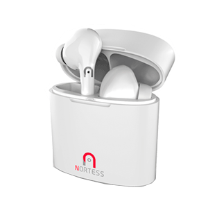 Auriculares Nortess Bluetooth 5.0 TWS Blancos