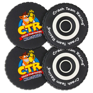Posavasos Crash Team Racing