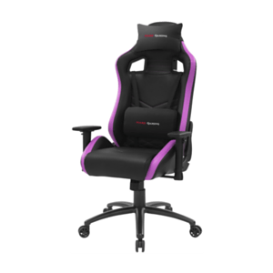 Mars Gaming MGCX NEO Negro-Morado - Silla Gaming - Reacondicionado