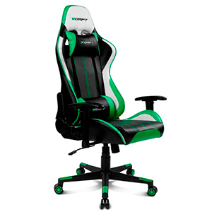 Drift DR175 Negro Verde Blanco - Silla Gaming