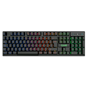 GAME KX220 RGB Rainbow Gaming Keyboard - Teclado Gaming - Reacondicionado para PC Hardware en GAME.es