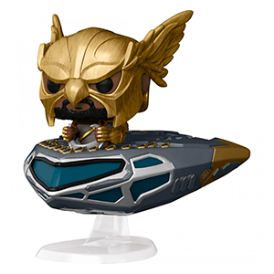 Figura Pop Black Adam Ride: Hawkman in cruiser