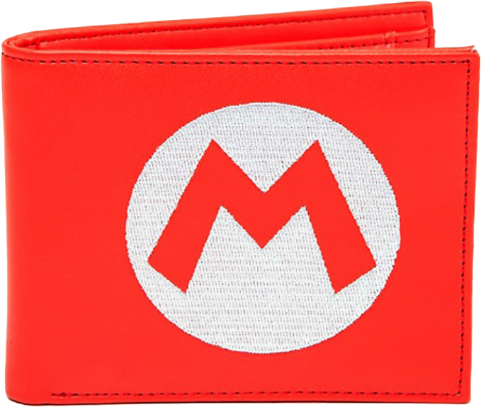 Cartera Roja Super Mario