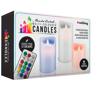 Set de Velas Multicolor con Control Remoto (REACONDICIONADO) para Merchandising en GAME.es