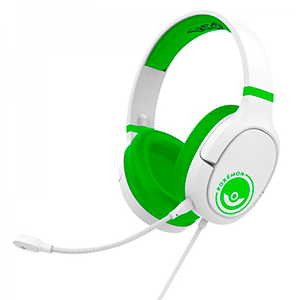 Auriculares OTL Pro G1 Pokémon Pokeball Blanco y verde
