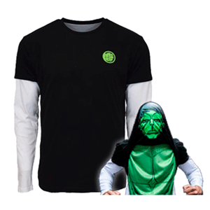 Camiseta Reversible Marvel Hulk Talla L
