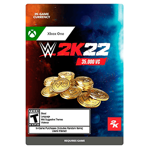 WWE 2K22: 35,000 Virtual Currency Pack for Xbox One Xbox One