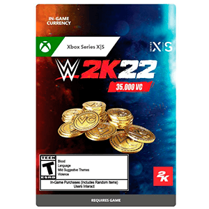 WWE 2K22: 35,000 Virtual Currency Pack for Xbox Series X|S Xbox Series X|S