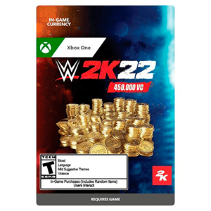 WWE 2K22: 450,000 Virtual Currency Pack for Xbox One Xbox One