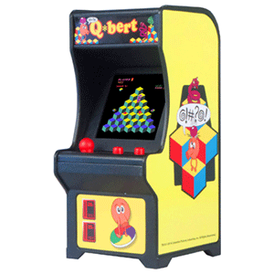 Llavero Q Bert 10cms