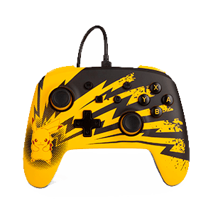 Controller con Cable PowerA Pokemon Pikachu -Licencia oficial-