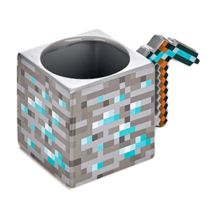 Taza 3D Minecraft: Pickaxe